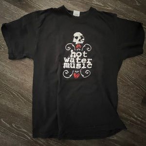 Vintage hot water music shirt, medium